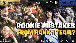 Most Rookie mistake a Pro Player can do