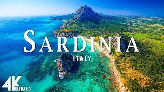 FLYING OVER SARDINIA IN 4K UHD • Stunning Aerial Footage Scenic Relaxation Film with Calming Music