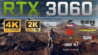 RTX 3060 - Test in Games  1080p  1440p  4K 