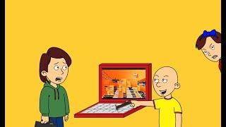 Caillou runs MEMZ DESTRUCTIVE on his Dads LaptopGrounded BIG TIME my version