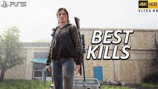 The Last of Us 2 PS5 - Best Kills 7  Grounded   4k 60FPS