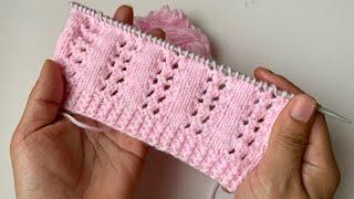 Knitting stitch pattern #1