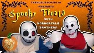  TheNoblesCosplay  Spooky Treats with Horrortale Brothers 