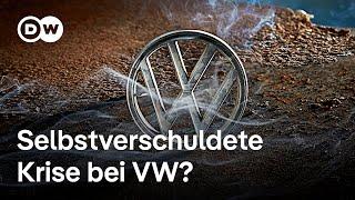 Drohende Werksschließungen und Massenentlassungen Wer ist verantwortlich für die VW Krise?