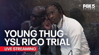WATCH LIVE Young Thug YSL RICO Trial Status Hearing  FOX 5 News