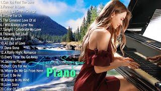 Romantic Piano Love Songs Ever  - Relaxing Music With Water Sounds For Stress Relief Study