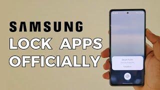 How To Lock Apps on Samsung Phone  No Third-Party App