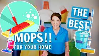 Favorite Mops for Cleaning Homes - What Mop Should You Get?
