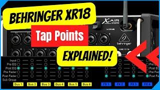 Demystifying XR18 Channel Send & Output Tap Points  Monitor setting  Mixing Station and X-Air Edit