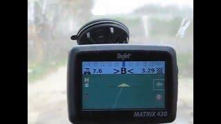 Курсоуказатель Teejet Matrix 430 GPS GLONASS  система параллельного вождения для точного земледелия