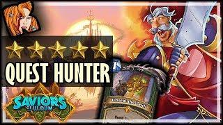 ⭐⭐⭐⭐⭐ QUEST HUNTER? - Saviors of Uldum Hearthstone