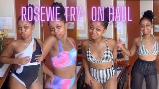 Last days of summer  ROSEWE Bikini Haul  South African YouTuber