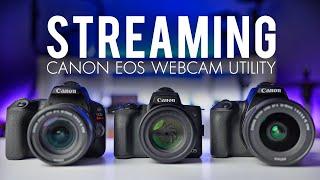 Use Any Canon Camera for Streaming  Plus TROUBLESHOOTING TIPS