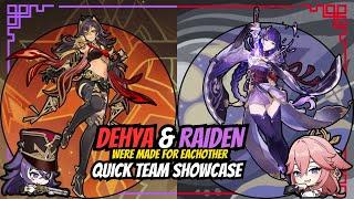 DEHYA & RAIDEN ARE INSANE - Full In-Depth Guide & Showcase for Overload Teams  Genshin Impact