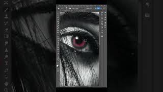 How to create glowing eyes in Photoshop  Photoshop Tutorials  Photoshop CC 2023 #shorts