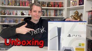 Sony Playstation 5 Slim Konsole Unboxing - Deutsch