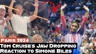 Tom Cruise’s Epic Reactions to Simone Biles’ Olympic Comeback  Simone Biles Paris Olympic