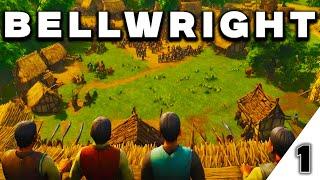 Building Our FIRST Medieval Village - Bellwright