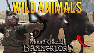 This MOD ADDS WILD Animals Hunting Mechanics Quests and MORE to Mount & Blade 2 Bannerlord