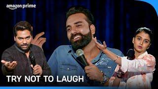 Try not to laugh  Bass Kar Bassi Tathastu Comicstaan  Prime Video India