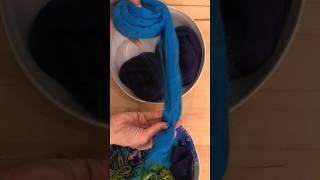 What Fibers to Use to Wet Felt a FINE OR COARSE Vessel Over a Resist - Beginner Wet Felting Tips