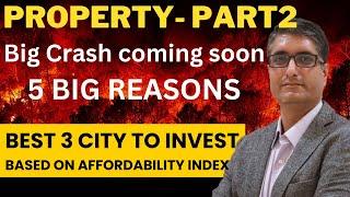 Dont Invest in Property  क्या Property crash आने वाला है  5 Big Reason  3 Best City to Invest?