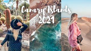 CANARY ISLANDS Gran Canaria Travel Vlog  Drone 4K  Las Palmas  Puerto de Mogán Beaches