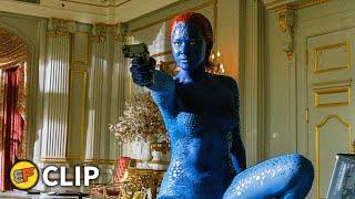 Mystique Boardroom Scene  X-Men Days of Future Past 2014 Movie Clip HD 4K