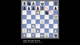 Chess Puzzle EP041 #chessendgame #chessendgames #chesstips #chess #Chesspuzzle #chesstactics