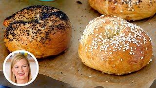 Professional Baker Teaches You How To Make BAGELS