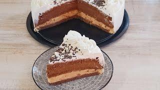 KINDER- BUENO- TORTAJedan fil dva različita okusa  Recept za KINDER- BUENO️