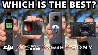 Best Youtube Camera Battle DJI vs GoPro vs Sony vs Insta360  4 Viral YouTube Cameras