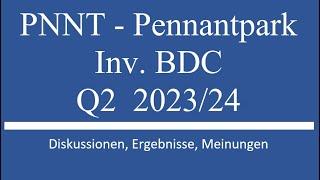 Aktie im Depot PNNT - Pennantpark Inv. - Q2 202324 Zahlen