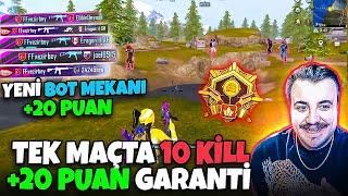 2 GÜNDE GARANTİ AS OL  YENİ BOT MEKANI PUBG Mobile Rank Kasma Taktikleri