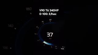 Volvo V90 T6 Acceleration #volvo #cars #shorts #automobile #acceleration #v90 #hybrid #t6