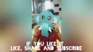 Elephant Mask  Easy DIY  Fun Craft for Kids