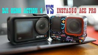 Dji Osmo Action 4 VS Insta360 Ace Pro Karşılaştırma 2. Bölüm