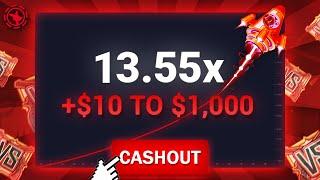 I TURNED $8 INTO $1000 ON ROOBET