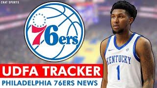 Philadelphia 76ers UDFA Tracker 76ers Sign Justin Edwards David Jones & Max Fiedler  76ers News