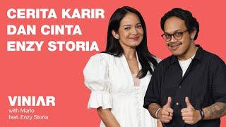 CERITA KARIR DAN CINTA ENZY STORIA  #VINIAR hosted by Marlo ft. Enzy Storia