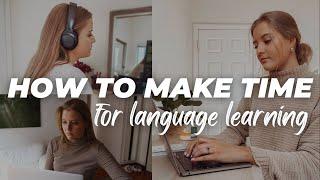 How to Study Languages with a Busy Schedule  Find Time for Language Learning