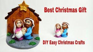 DIY Figurines For Christmas CribBest Christmas GiftDIY Easy Christmas Crafts #DIYChristmasCrib