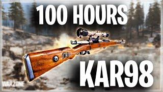 What 100 HOURS of KAR98 Experience Looks Like in Warzone