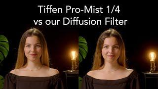 Tiffen Pro-Mist 14 Filter vs our 4x5.65 Diffusion Mist Filter Affordable Pro-Mist alternative