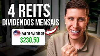 TOP REITs que pagam dividendos todos OS MESES 2024