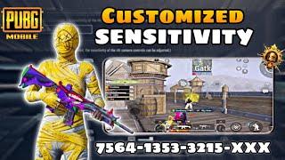 New Update 3.4️Best Sensitivity Code + Control Settings Pubg MobileBgmi Sensitivity 2024