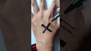 How to Draw Jainism Symbol  DIY tattoo