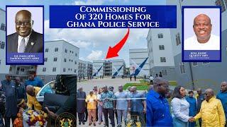 PRESIDENT AKUFO-ADDO COMMISSIONS 320 HOUSING UNITS FOR POLICE SERVICE