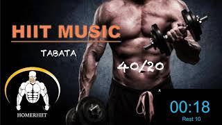 HIIT MUSIC - 4020   HIP HOP AGGRESSIVE   TABATA SONGS