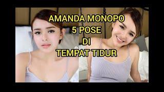 5 FOTO POSE AMANDA MANOPO DI TEMPAT TIDUR